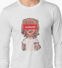 Camiseta de manga larga Nueva mercancía de Lil Pump Esskeetit