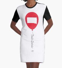 South Dakota State Balloon Graphic T-Shirt Dress