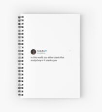 Cuaderno de espiral Soulja Boy Tweet