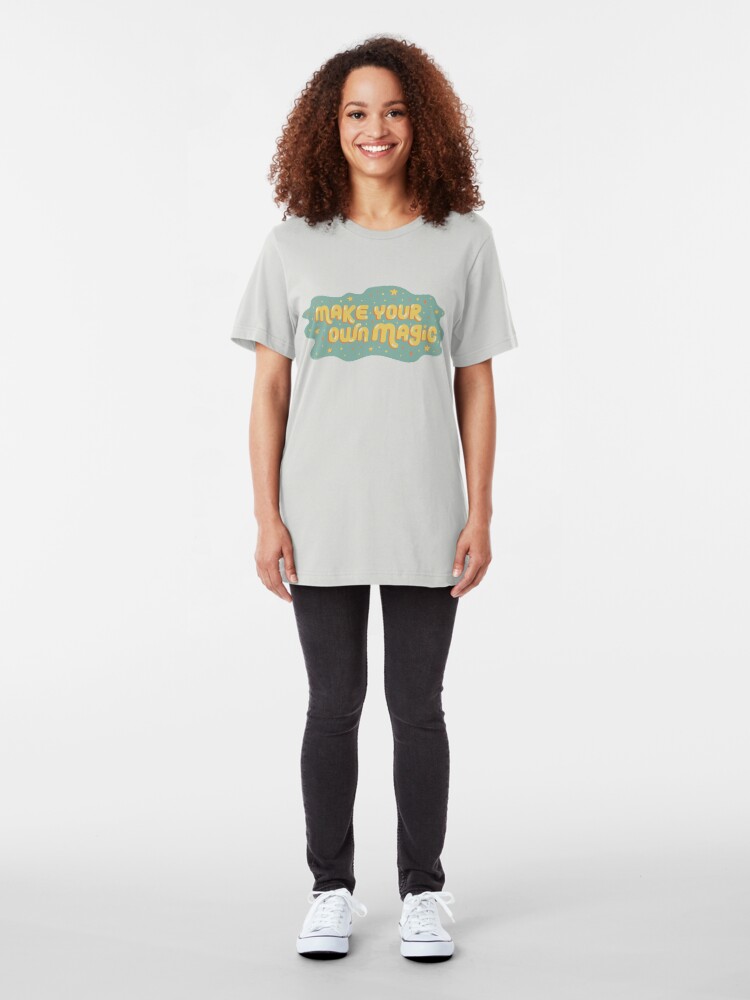 Alternate view of Make Your Own Magic Slim Fit T-Shirt