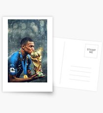 Kylian Mbappe PSG Postcards