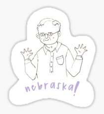 The Nebraska Boi Sticker Sticker