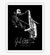 John C -Jazz-Sax-Music Sticker