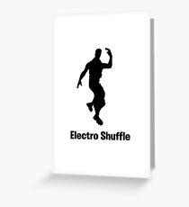 Omega Skin Fortnite Greeting Card!   s Redbubble - electro shuffle greeting card
