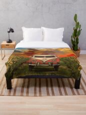 sunflowers Throw Blanket
