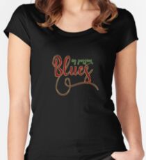 Blues Dance My passion Women's Fitted Scoop T-Shirt