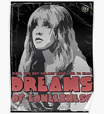 Dreams - Fleetwood Mac (Stevie Nicks) Poster