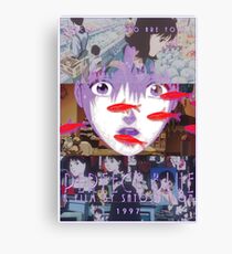 Perfect Blue Satoshi Kon Animated Film Collage Canvas Print