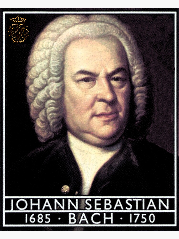Johann Sebastian Bach, Portrait by edsimoneit