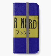 Dwemer Nerd Skyrim Elder Scrolls V iPhone Wallet/Case/Skin