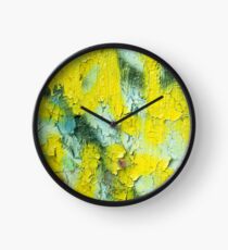 Yellow Peel Clock