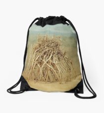 The Anatomy of a Parallel Universe Drawstring Bag