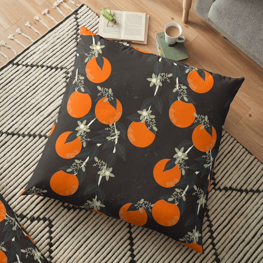 Oranges Floor Pillow