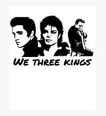 We Three Kings Music Presley Jackson Cash Photographic Print