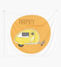 Happy Camper Wall Tapestry