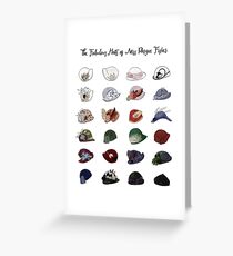 Miss Fisher's Fabulous Hats Greeting Card