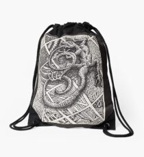 Salamander Drawstring Bag