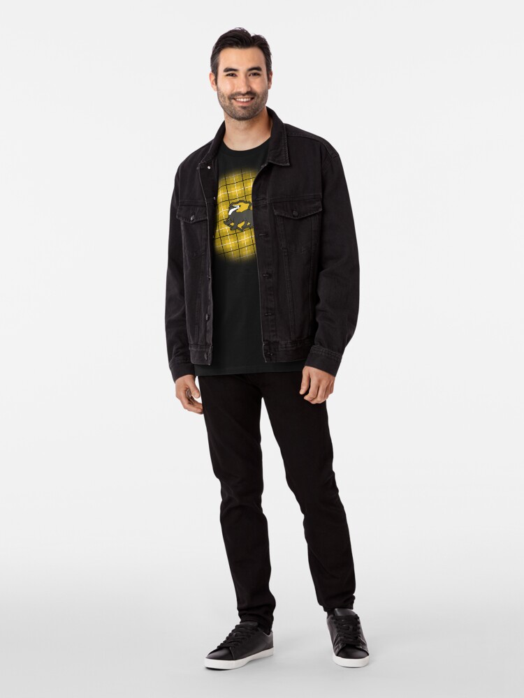 Alternate view of Badger House Plaid Premium T-Shirt