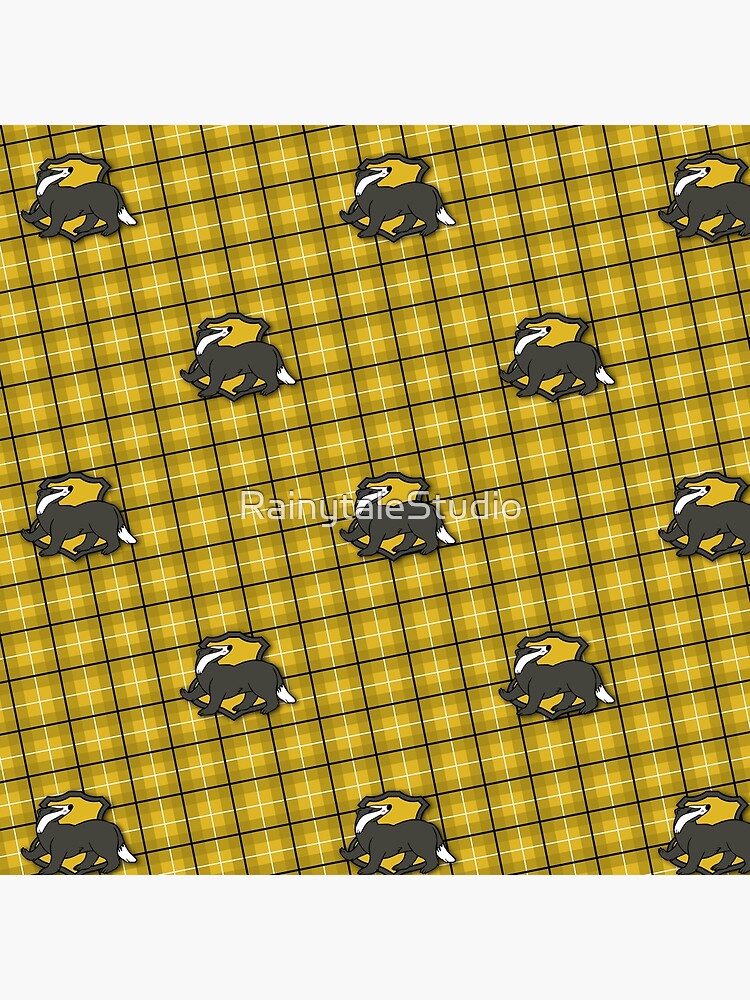Badger House Plaid by RainytaleStudio