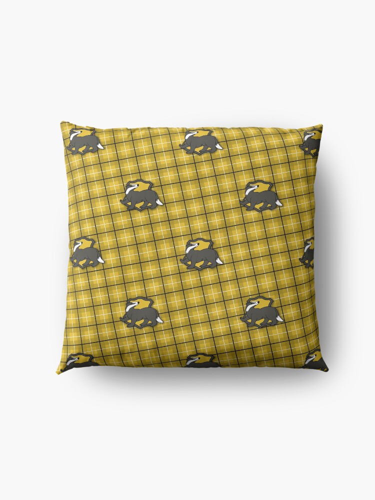 Alternate view of Badger House Plaid Floor Pillow