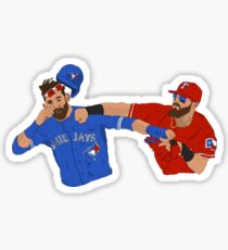 Rougned Odor Punch Sticker