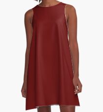 True Maroon Gameday Dress A-Line Dress