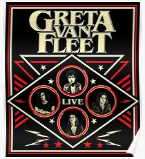 GRETA LIVE VAN 2018 NEW DATE FLEET Poster