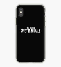 animal welfare iPhone Case
