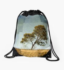Abstract Landscape Drawstring Bag