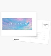 God is a woman Postcards