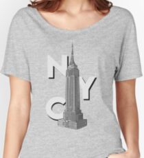 NYC Empire State Women's Relaxed Fit T-Shirt