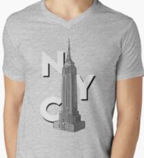 NYC Empire State Men's V-Neck T-Shirt