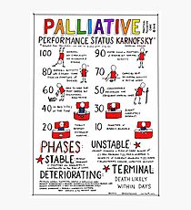 Palliative Performance Status Photographic Print