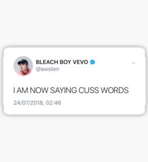 awsten knight tweet Sticker