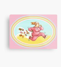 Burn calories with sport Metal Print