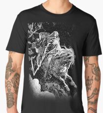 DEATH, Death on the Pale Horse, Revelation, Revenge, Gustave Doré, (1865), Revelations, Seven Seals Men's Premium T-Shirt