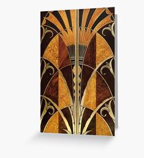 Art Deco Greeting Card