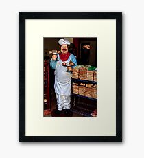The Baker Framed Print
