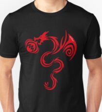 Gothic Red Dragon Unisex T-Shirt