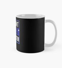 Straight Outta Launceston Retro Style - Gift For An Australian From Launceston in Tasmania , Design Has The Australia Flag Embedded Mug