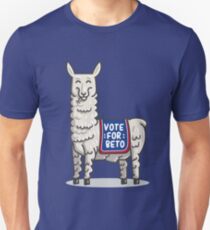 Vote For Beto Senate Midterm election cute Kids Llama T-Shirt Unisex T-Shirt