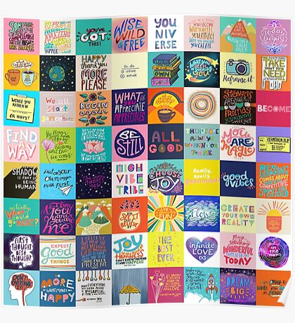 Positivity Posters | Redbubble