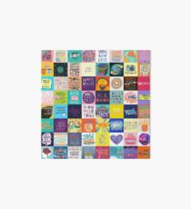 Lámina de exposición Positivity Patchwork