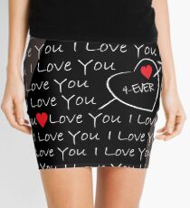 Love you 4ever Mini Skirt