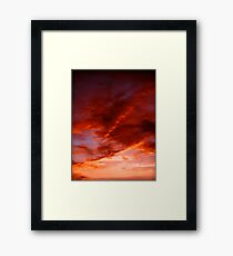 Brilliant Sky Framed Print