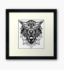 Wolf Gerahmtes Wandbild