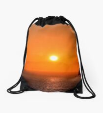 Amorgos Sunset Drawstring Bag