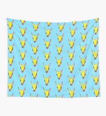 Yellow Bull Wall Tapestry