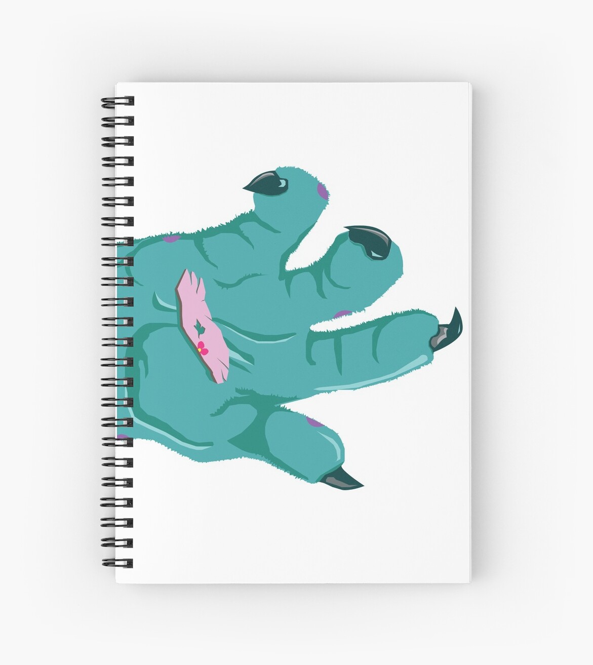 Boo S Chipped Door Spiral Notebook By Morganliew