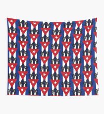 cuba, cuban, revolution, che guevara, fidel castro Wall Tapestry